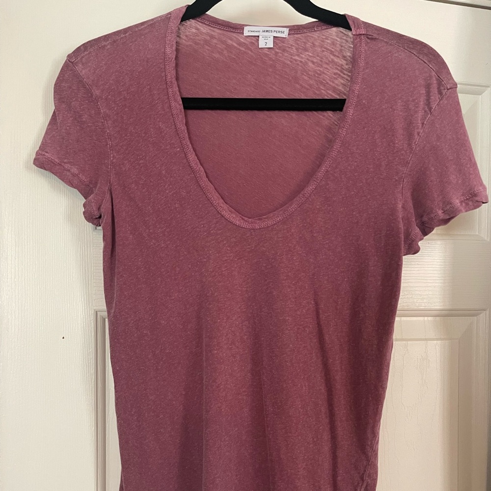 JAMES PERSE linen/cotton shirt size 2